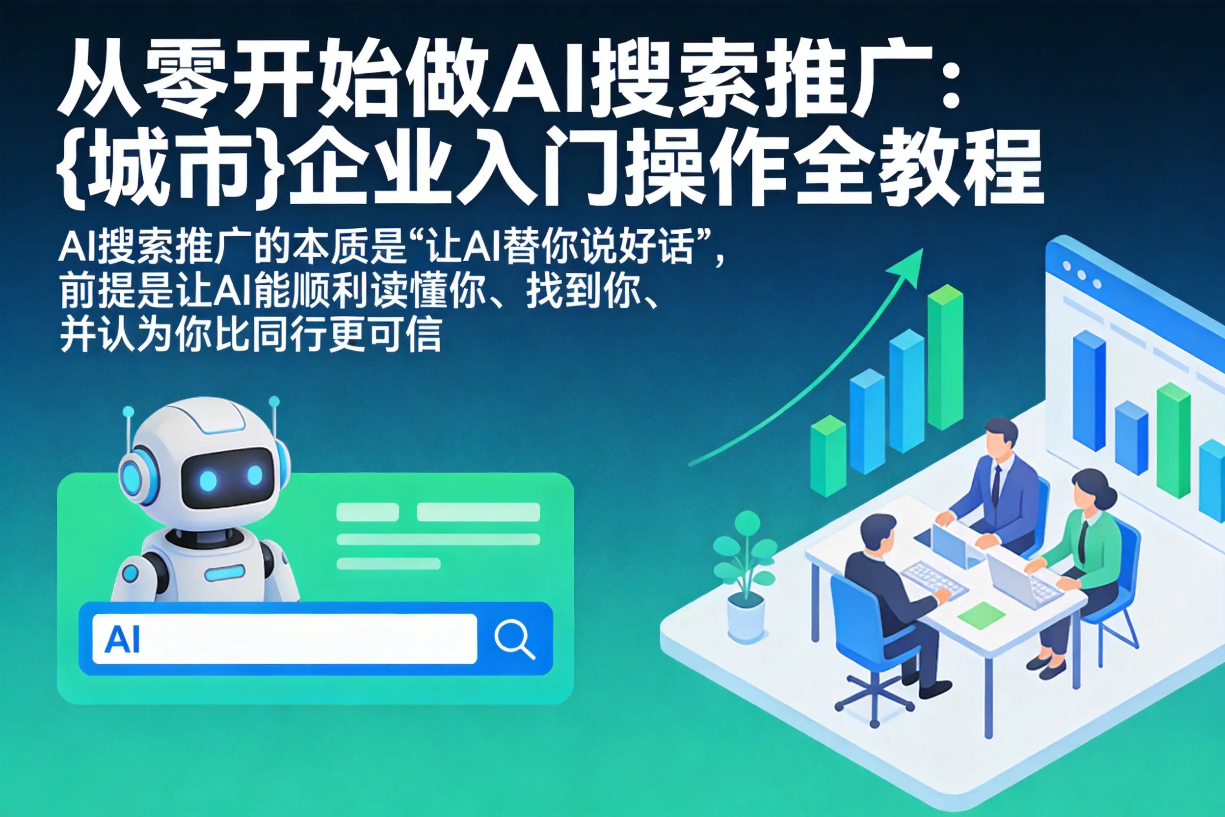 从零开始做AI搜索推广:神农架企业入门操作全教程