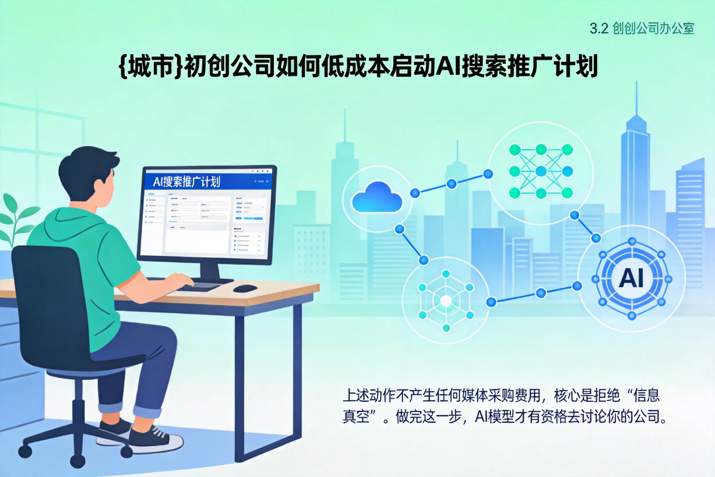 神农架初创公司如何低成本启动AI搜索推广计划