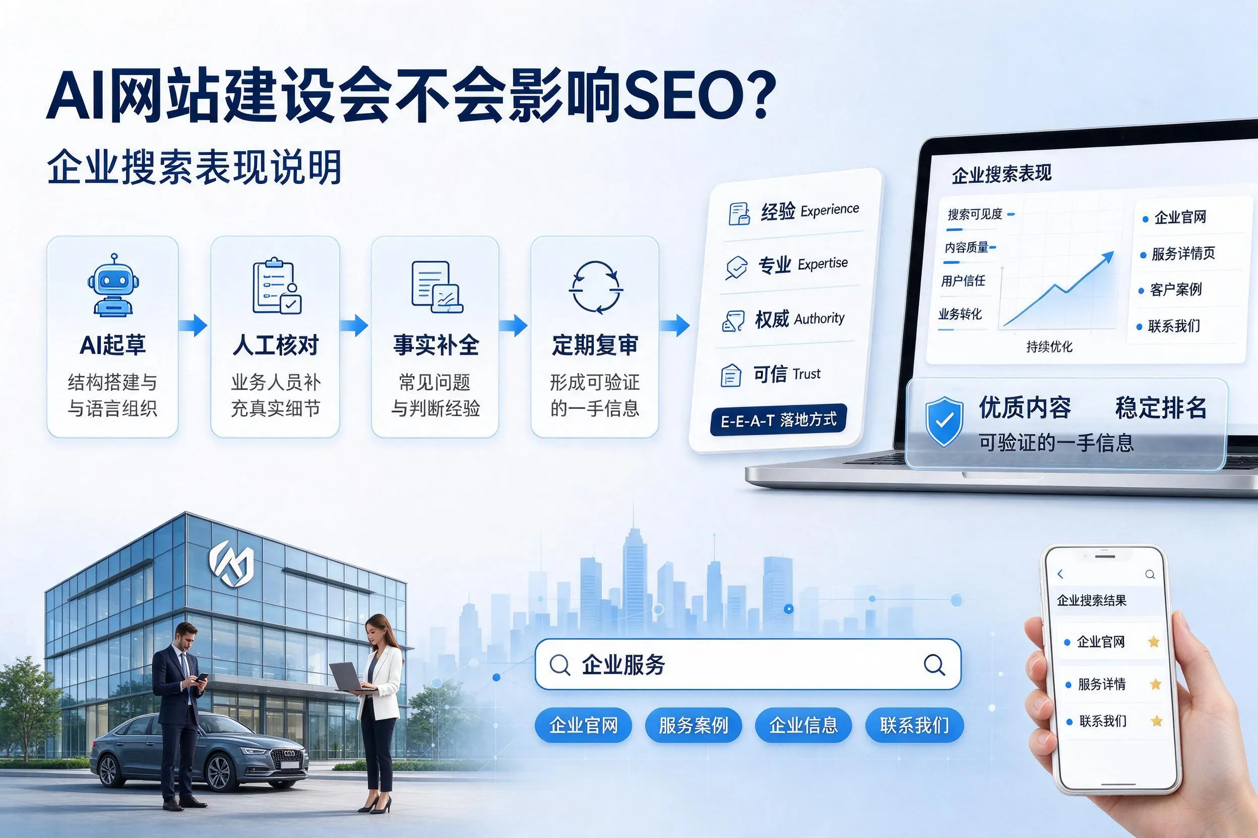 AI网站建设会不会影响SEO？神农架企业搜索表现说明