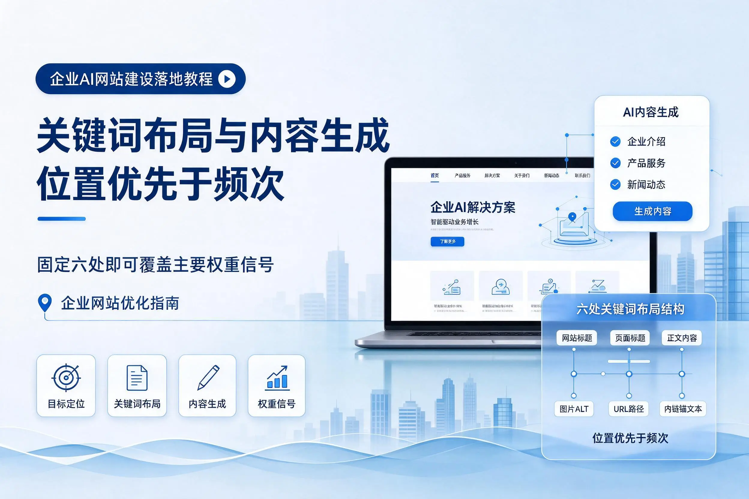 神农架企业AI网站建设落地教程：关键词布局与内容生成