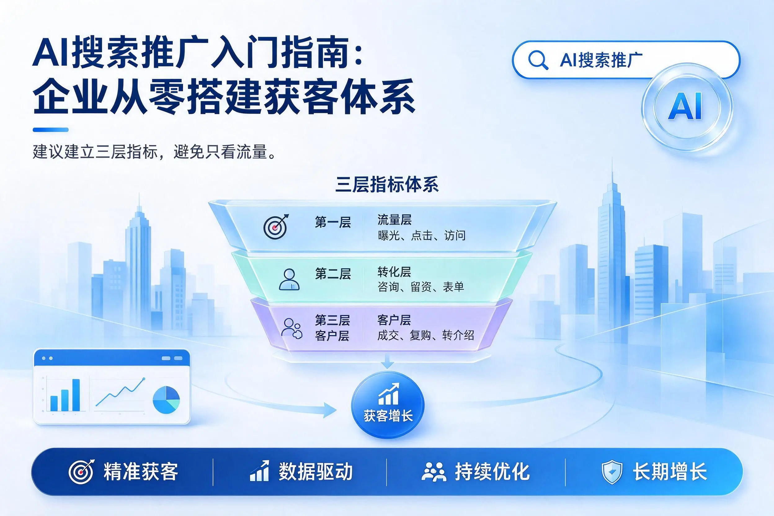 AI搜索推广入门指南:神农架企业从零搭建获客体系
