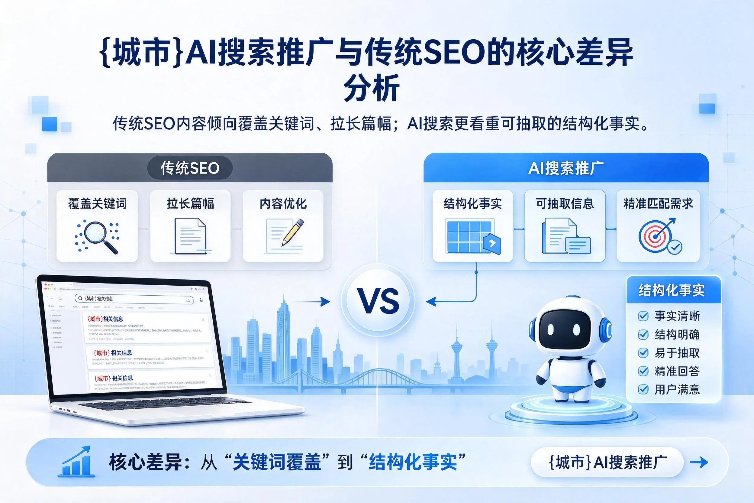 神农架AI搜索推广与传统SEO的核心差异分析